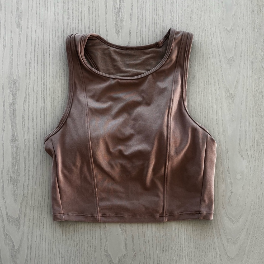 all in motion Women’s Taupe Crop Top